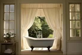 Traditional Shower Room With Clawfoot