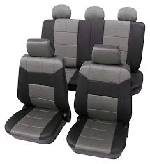 Black Car Seat Covers Package For Bmw 3