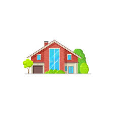 House Home Building Icon Villa Cottage