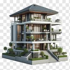 Modern Villa Icon Design Modern Villa