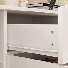 White 35 4 In Height Wooden Elegant Storage Cabinet Console Shoe Stroage Table With 10 Shelves And 1 Drawer