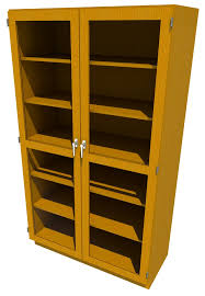 Fisherbrand Wood Tall Cabinet 48 In