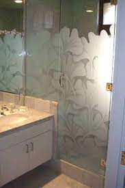 Etched Shower Glass Photos Ideas
