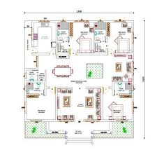 4 Bhk 2400 2500 Sq Ft 3d House Plan