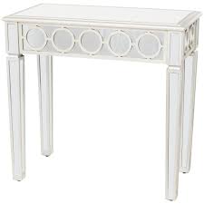 Single Drawer Console Table With Mirror