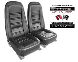 76 78 Corvette Seat Cover Set Leather