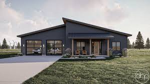 Modern Style Barndominium House Plan