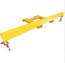 qts manual forklift spreader beam for