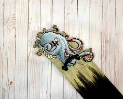 Hanger Custom Watercolor Octopus Art