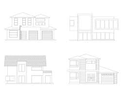 Premium Vector Sketch Modern House