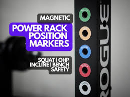 Squat Rack Magnetic Position Markers