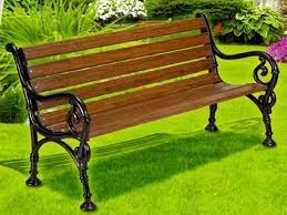 3 Seater Cast Iron Garden Bench At Rs