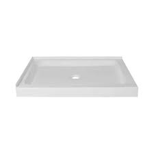 Double Threshold Corner Shower Pan Base