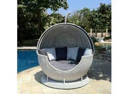 White Rattan Rotating Apple Daybed Homify
