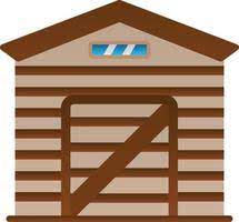 Storage Shed Vector Art Icons And