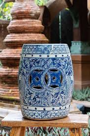 Blue White Ceramic Stand