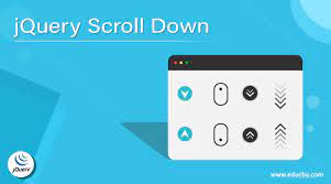 jquery scroll down working of the