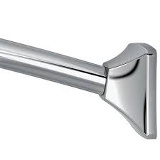 Moen Adjust Curved Shower Rod Square