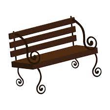 Park Bench Icon Image Stock Vector By