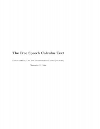 The Free Sch Calculus Text