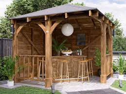Garden Structures Gazebos Only Wooden