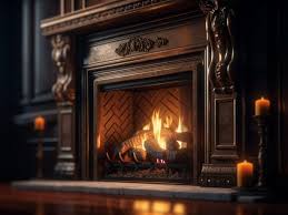 Pilot Light On For A Gas Fireplace