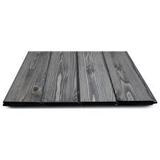 1 In X 4 In X 84 In Charcoal Knotty Pine Barn Wood Tongue And Groove Board 15 Pack