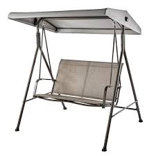 Dark Taupe Outdoor Patio Swing