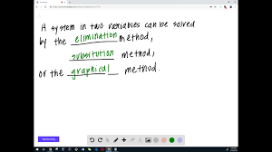 Equations In Two Variables