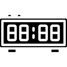 Digital Clock Itim2101 Fill Icon