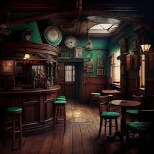 Irish Bar Interior Old Pub Ireland