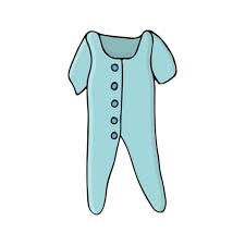 Baby Cloth Icon In Vector Flat Baby