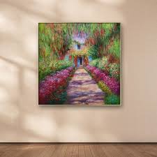 Claude Monet Path In Monet S Garden In