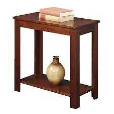 Convenience Concepts Designs2go Baja Chairside End Table Brown