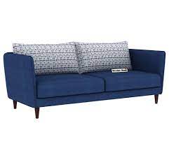 Buy Oxford 3 Seater Fabric Sofa Cotton