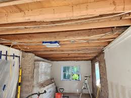 our exposed beam ceiling in our pioneer