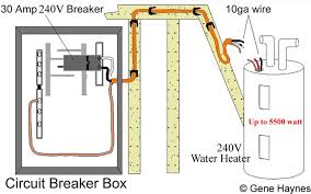 Basic 240 120 Volt Water Heater Circuits