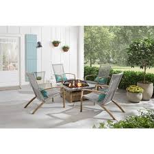 Wicker Patio Firepit Set At Ubuy Ghana