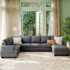 U Shape Upholstered Sectional Sofa