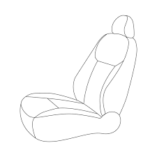 Premium Vector Car Seat Icon Vector