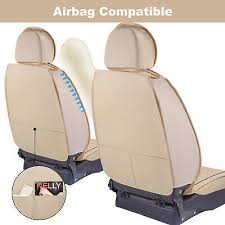 Breathable 2 Seat Front Leather Car
