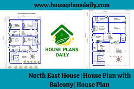 House Plan With Balcony Design