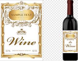 Red Wine Label Template Png Pngegg