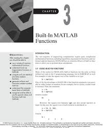 Matlab Functions Nmsu Department