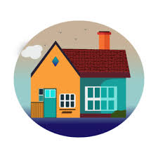 Decorated House Icon Png Images