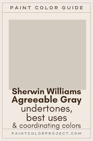 Sherwin Williams Agreeable Gray A