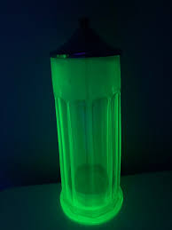 Uranium Glass Benedict Depression Glass
