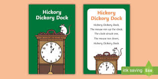 Hickory Dickory Dock Nursery Rhyme Ikea