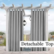 Outdoor Curtains Panel Tab Top