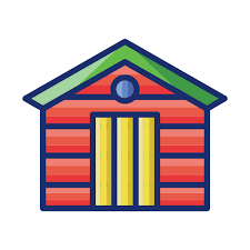 Garden Shed Free Buildings Icons